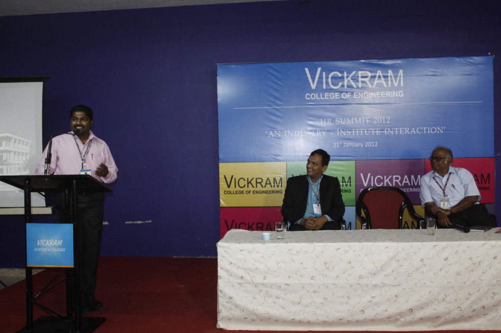 Mr. Jean Walter, HR Manager Solartis on HR Meet-2012