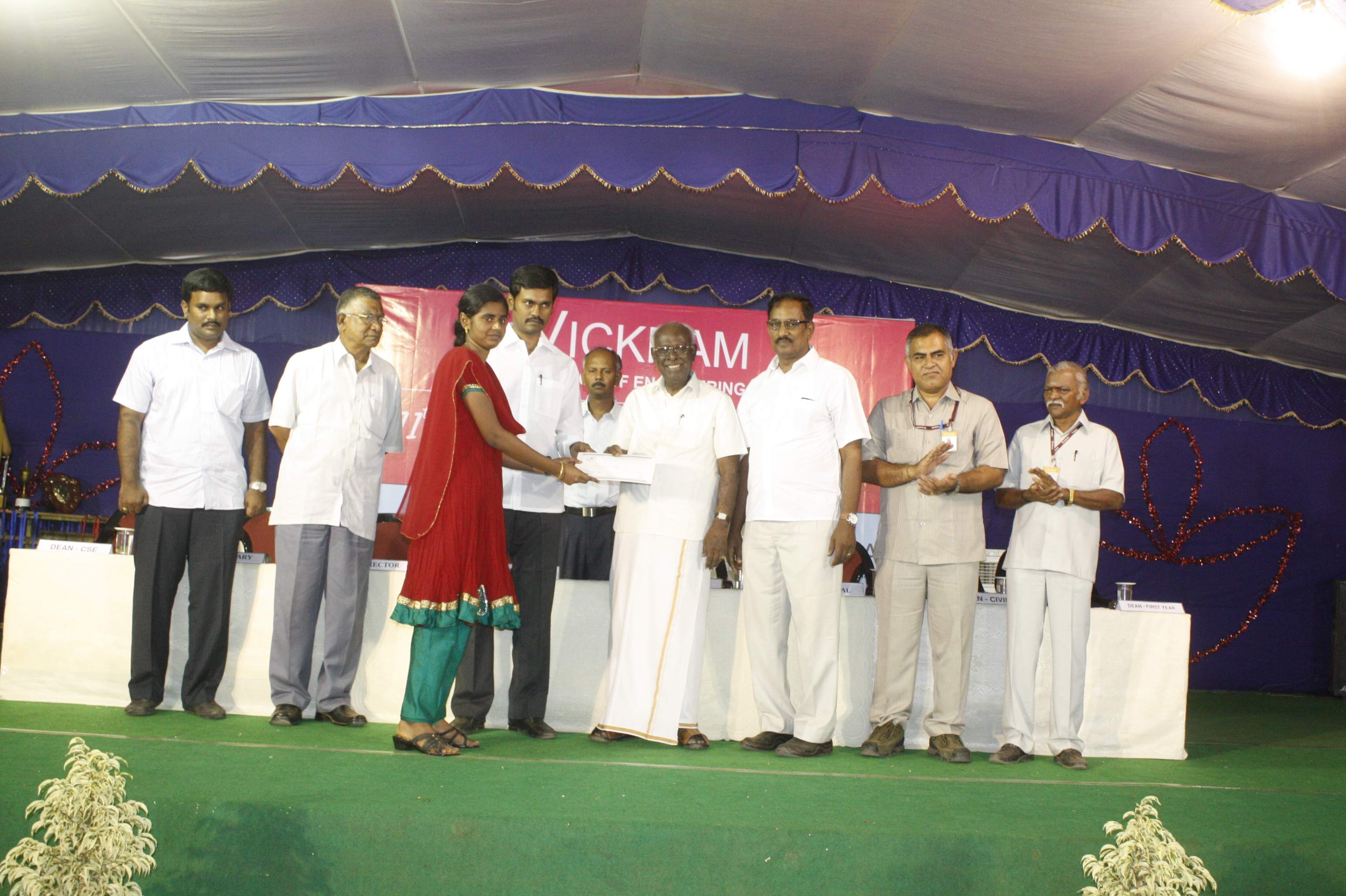 Prize distribution ceremony 