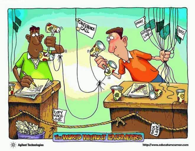 Without Communication Engineers