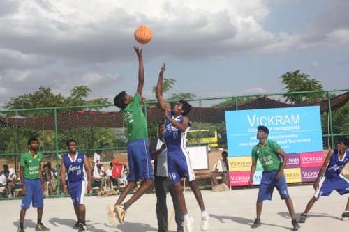 Quarter final match Played between Accet Karaikudi VS Thiyagaraja CE Madurai
